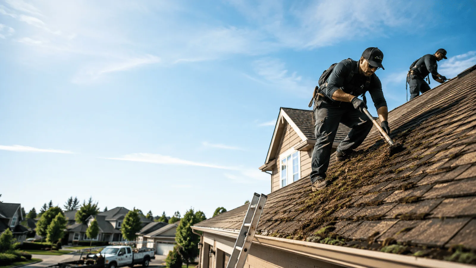 Roof Moss Removal in Scranton, KS near me